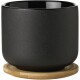 Šálek s podšálkem THEO 200 ml, černá, Stelton - thumb (0)