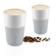Termohrnek 360 ml, sada 2 ks,  na café latte, světle šedá, Eva Solo - thumb (3)