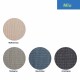 KELA Koupelnová předložka Miu směs bavlna/polyester zakalená růžová 65,0x55,0x1,0cm KL-24724 - thumb (4)