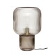 Stolní lampa PIRUM, kouřová, Hübsch - thumb (0)