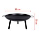BBQ COLLECTION Přenosné ohniště zahradní ocelové 60 cm ED-219366 - thumb (5)