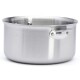 Hrnec ALCHIMY LOQY 20 cm, stříbrná, nerezová ocel, de Buyer - thumb (21)