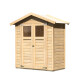 Dřevěný domek KARIBU DAHME 0 (45278) natur LG3069 - thumb (0)