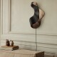 Nástěnná lampa OYSTER 60 cm, černá, hliník, ferm LIVING - thumb (1)