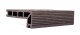 G21 Terasové prkno G21 zakončovací, 2,5 x 14,8 x 400 cm, Dark Wood, WPC G21-6391042 - thumb (3)