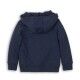 Mikina chlapecká s kapucí, Minoti, KB FLEECE HOODY 7, tmavě modrá - 140/146 | 10/11let - thumb (1)