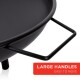 BBQ COLLECTION Přenosné ohniště zahradní ocelové 60 cm ED-219366 - thumb (3)