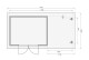 Dřevěný domek KARIBU BASTRUP 7 + přístavek 200 cm (78673) natur LG2934 - thumb (2)