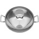 Wok 36 cm, se dvěma uchy , nerez, WMF - thumb (5)