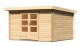 Dřevěný domek KARIBU BASTRUP 7 (73306) natur LG2843 - thumb (0)