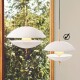 Závěsná lampa CLAM 44 cm, bílá / mosaz, Fritz Hansen - thumb (1)