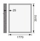 Dřevěný domek KARIBU WANDLITZ 4 (55257) natur LG2730 - thumb (2)
