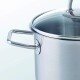 Vysoký kastrol VISEO 16 cm, stříbrná, nerezová ocel, Fissler - thumb (3)