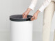 Koš na prádlo 60 l, s plastovým víkem, bílá, Brabantia - thumb (3)