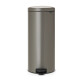 Pedálový odpadkový koš NEWICON 30 l, platinová, Brabantia - thumb (0)