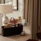 Úložný box GRIB 35 cm, černá, železo, ferm LIVING - thumb (1)