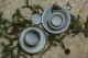 Jídelní miska STEEL GREY 15,5 cm, ve tvaru U, MIJ - thumb (2)
