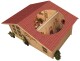 Dřevěný domek KARIBU LAGOR 2 (44984) natur LG1783 - thumb (4)