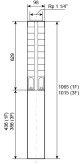 Ponorné čerpadlo EVAK V4S-3M22, 400V, 1.5kW, 2m kabelu - thumb (2)
