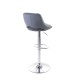 G21 Barová židle G21 Aletra koženková, prošívaná grey G21-60023094 - thumb (4)