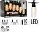 PROGARDEN Světelný řetěz žárovky  LED PARTY 10 ks 9,5m KO-AF5300220 - thumb (0)