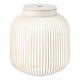 Přenosná stolní lampa LITO M 30,5 cm, LED, hedvábně šedá, ocel, Blomus - thumb (5)