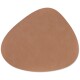 Prostírání CURVE NUPO 37 x 44 cm, oboustranné, lanýžová / starorůžová, kůže, LIND DNA - thumb (16)