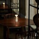 Přenosná stolní lampa MANTLE 19 cm, bílá, nerezová ocel, Tala - thumb (4)