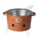 PROGARDEN Gril na dřevěné uhlí přenosný 34 cm oranžová KO-C83000270 - thumb (0)