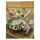 Poklice 28 cm,  s dřevěným úchytem, sklo, de Buyer - thumb (2)