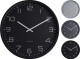 SEGNALE Hodiny nástěnné plast 30 cm tmavě šedá KO-C37362100tmse - thumb (0)