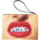 Taštička TOILETPAPER SHIT 28 x 20 cm, s poutkem, oranžová, Seletti - thumb (0)