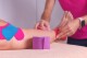 Kinesio tejp Sportago Regline 2,5 cm - tm. modrá - thumb (2)