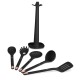 BERLINGERHAUS Kuchyňské náčiní sada 6 ks se stojanem Black Rose Collection BH-8617 - thumb (1)