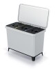 Prosperplast Odpadkový koš Prosperplast SYSTEMA 3x10l popelavý 611103 - thumb (0)