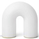 Přenosná stolní lampa VUELTA 22,5 cm, LED, bílá, sklo, ferm LIVING - thumb (0)