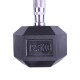 Profi šestihranná pogumovaná činka Sportago Hexagon 12,5 kg - thumb (7)