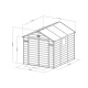 G21 Zahradní domek G21 Boston 670 - 241 x 278 cm, plastový, světle šedý G21-6390075 - thumb (2)