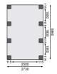 Carport KARIBU CLASSIC 2A 61952 LG3301 - thumb (3)