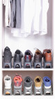 Prosperplast Sada Prosperplast organizérů na boty vel. 38-45 antracit, 4 ks  611166 - thumb (1)