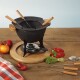 KELA Fondue set COUNTRY 11-dílný litina / dřevo KL-16644 - thumb (3)