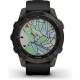 Garmin Fenix 7 Sapphire Solar Edition Grey DLC Titanium / Black Band - thumb (3)