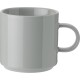 Hrnek na kávu 200 ml, sada 2 ks, světle šedá, kamenina, Stelton - thumb (3)