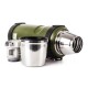G21 Termoláhev G21 na pití, 1000 ml, khaki zelená s rukojetí G21-60022404 - thumb (4)