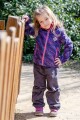 kalhoty sportovní podšité fleezem outdoorové, Pidilidi, PD1075-09, šedá - 128 | 8let - thumb (1)