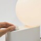 Noční stolní lampa ALUMINA 24 cm, křídová, hliník, Tala - thumb (6)