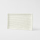 Servírovací talíř CONTOUR 24 x 15 cm, bílá, keramika, MIJ - thumb (2)