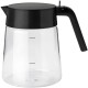 Servírovací konvice NOHR 1,2 l, černá, sklo, Stelton - thumb (0)