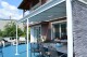 Hliníková pergola LANITPLAST WALL 33 bílá + čirý PC LG2085 - thumb (1)