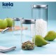 KELA Skleněná dóza BAKER 1,1L KL-10768 - thumb (1)